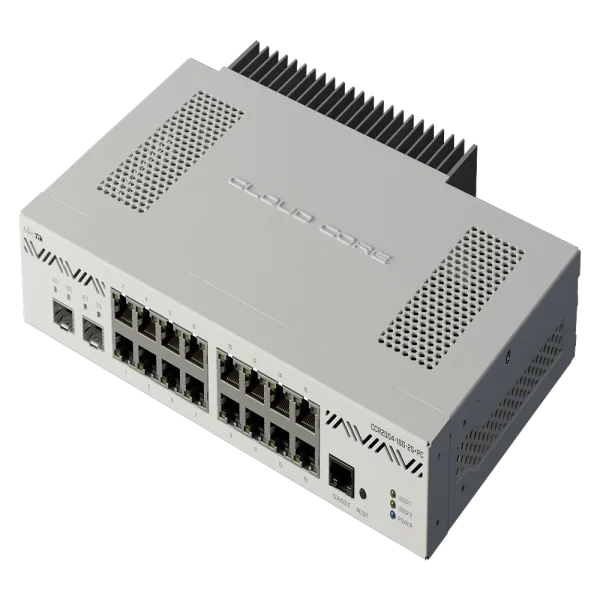 خرید روتر شبکه میکروتیک مدل +CCR2004-16G-2S