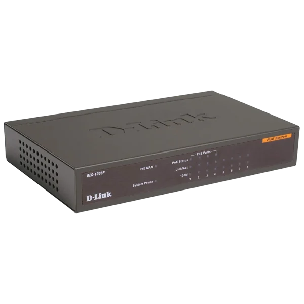 خرید سوییچ 8 پورت دی لینک مدل DES 1009P پلاس