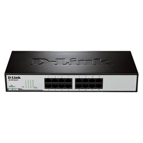 سوئیچ 16 پورت دی لینک مدل DES-1016D