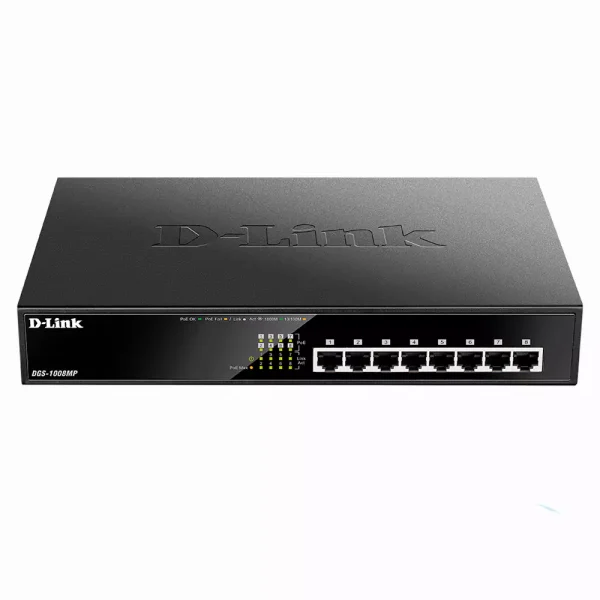 خرید سوئیچ 8 پورت دی لینک مدل DGS-1008MP