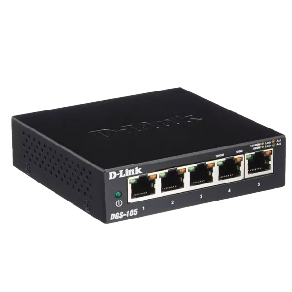 سوئیچ 5 پورت دی لینک مدل DGS-105