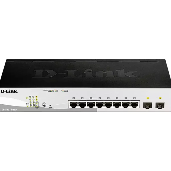 خرید سوئیچ 10 پورت دی لینک مدل DGS-1210-10P