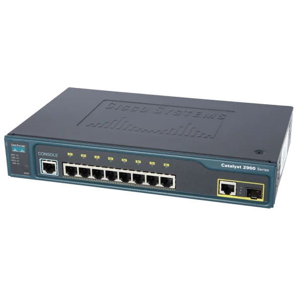 خرید سوئیچ شبکه سیسکو 8 پورت WS-C2960-8TC-L