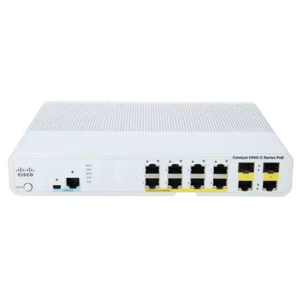 خرید سوئیچ 12 پورت سیسکو مدل WS-C2960C-12PC-L