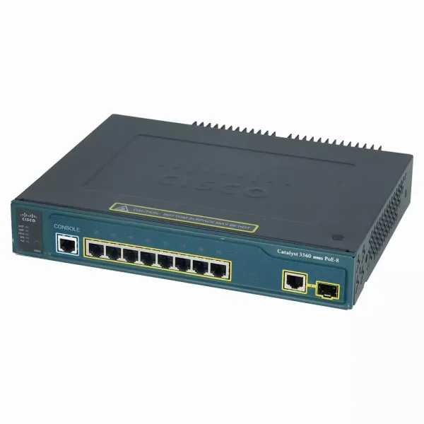خرید سوئیچ 8 پورت سیسکو مدل WS-C3560-8PC-S