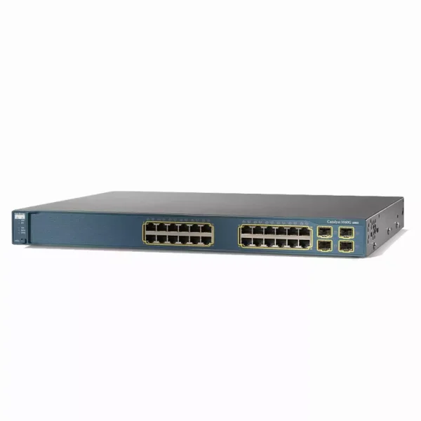 خرید سوئیچ سیسکو 24 پورت مدل WS-C3750-24PS-S