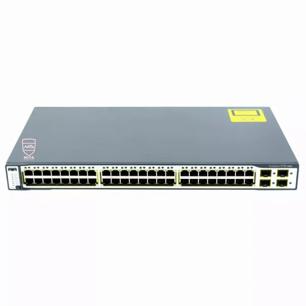 خرید سوئیچ 48 پورت سیسکو مدل WS-C3750-48TS-S